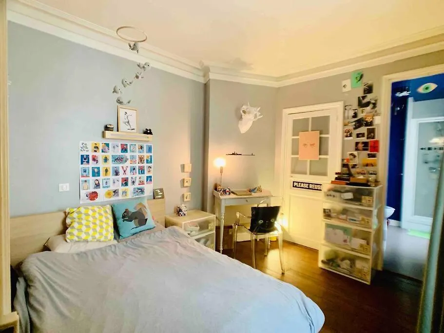Artist Designed Flat In Central Area Montparnasse Daire Paris